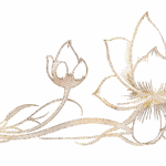 Goldene Blumen