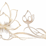 goldene Blumen